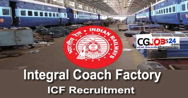 Integral Coach Factory Bharti 2021 Application
