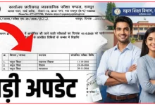 बड़ी खबर शिक्षक भर्ती 2026 छ.ग. व्यापम (CG Vyapam) द्वारा शिक्षक भर्ती परीक्षा तिथि जारी