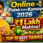 Online Paise Kaise Kamaye 2026 – Ghar Baithe Earning Ke 10 Best Tarike