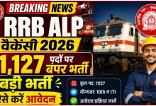 रेलवे में 11,127 पदों पर बंपर भर्ती, 10वीं/ITI पास युवाओं के लिए सुनहरा मौका